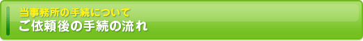 ご依頼後の手続の流れ